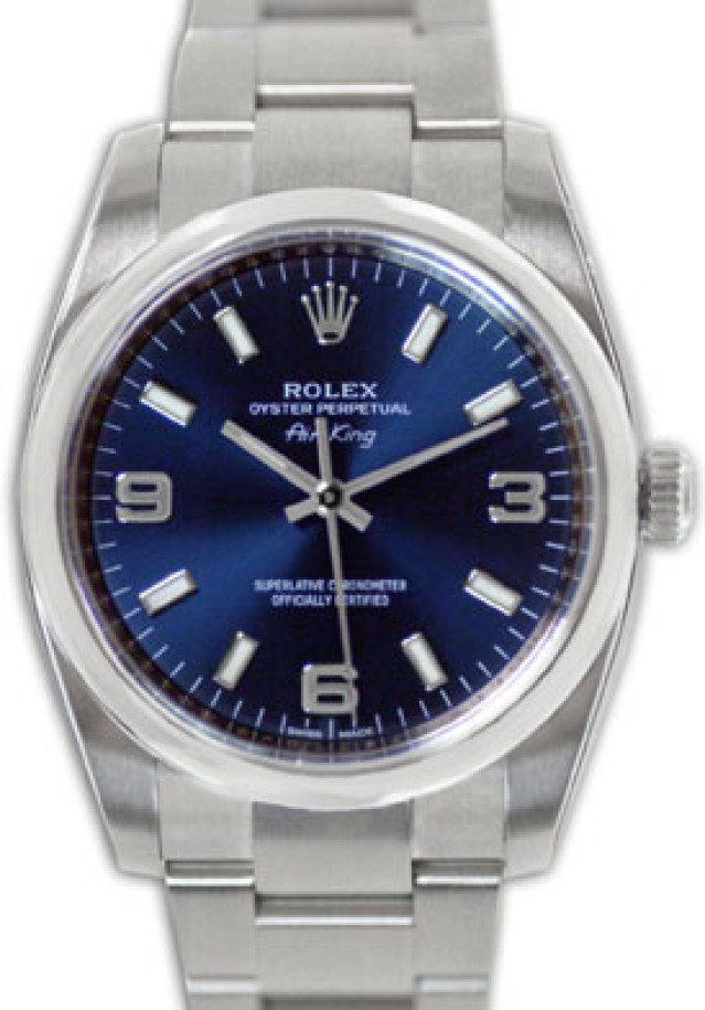 Used Rolex Air King 114200 Year 2013